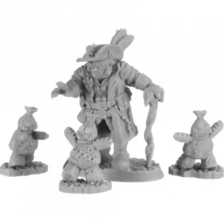 Fashion Reaper Hawthorne Krabbe and Poppets 30037 - Miniature Marvels: Airplane Models & Painted Dice Reaper Miniatures