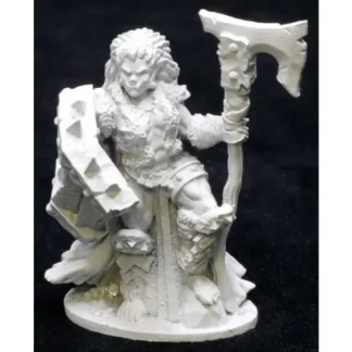 New Reaper Jade Fire Chieftain (shield) 03935 - Miniature Marvels: Airplane Models & Painted Dice Reaper Miniatures
