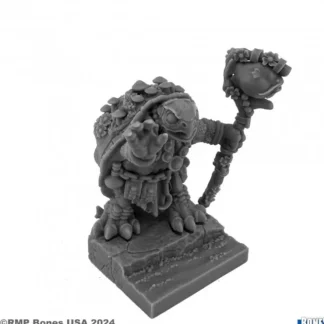 Store Reaper Koga Mossback, Spikeshell Druid 30192 - Miniature Marvels: Airplane Models & Painted Dice Reaper Miniatures