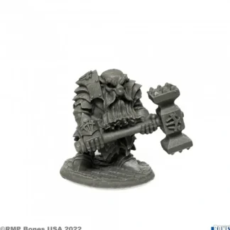 Online Reaper Legends: Dark Dwarf Pounder 30078 - Miniature Marvels: Airplane Models & Painted Dice Reaper Miniatures