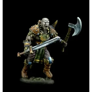 Online Reaper Maskarr Stoneskin Warrior 04011 - Miniature Marvels: Airplane Models & Painted Dice Reaper Miniatures