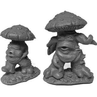 Shop Reaper Mushroom Men (2) 30115 - Miniature Marvels: Airplane Models & Painted Dice Reaper Miniatures