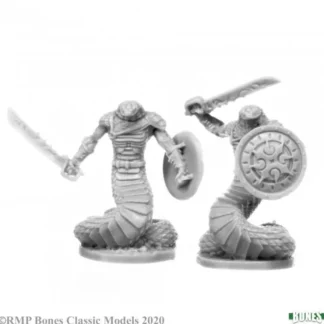 Hot Reaper Nagendra Swordsman (2) 77695 - Miniature Marvels: Airplane Models & Painted Dice Reaper Miniatures