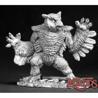 Clearance Reaper Owl Bear (metal) 02526 - Miniature Marvels: Airplane Models & Painted Dice Reaper Miniatures