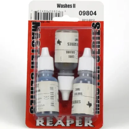 New Reaper Paints: MSP Core Colors: Washes 09804 - Miniature Marvels: Airplane Models & Painted Dice Paint