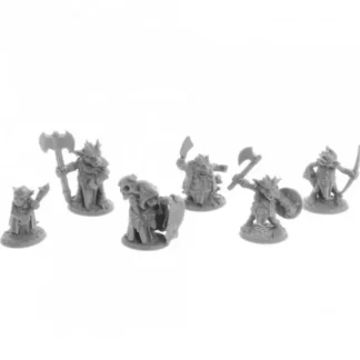 Cheap Reaper Ratpelt Kobold Leaders (6) 07053 - Miniature Marvels: Airplane Models & Painted Dice Reaper Miniatures