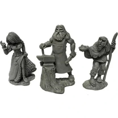 Cheap Reaper Townsfolk 30087 - Miniature Marvels: Airplane Models & Painted Dice Reaper Miniatures