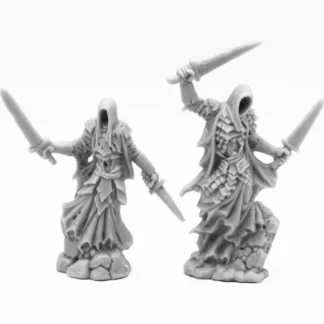 Fashion Reaper Wraith Duelists (2) 77643 - Miniature Marvels: Airplane Models & Painted Dice Reaper Miniatures