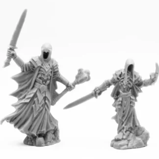 Hot Reaper Wraith Lord and Bodyguard (2) 77642 - Miniature Marvels: Airplane Models & Painted Dice Reaper Miniatures