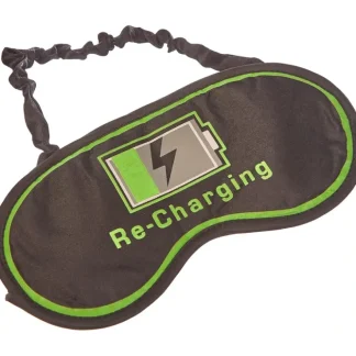 Fashion Re-Charging Sleep Mask - Glow in Dark Funny Sleeping Eye Blindfold Soft EyeMask - Miniature Marvels: Airplane Models & Painted Dice Egpull