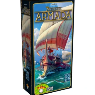 Discount Repos Production: 7 Wonders - Armada Expansion ASM SEV13 - Miniature Marvels: Airplane Models & Painted Dice Board Game