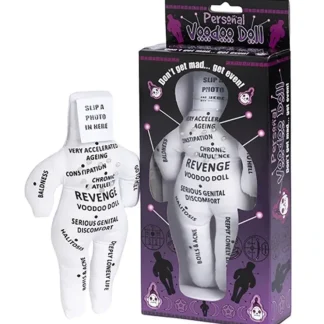 Store REVENGE Voodoo Doll with Pins ~ Boyfriend Girlfriend Fun Adult Gag Office Gift - Miniature Marvels: Airplane Models & Painted Dice Egpull