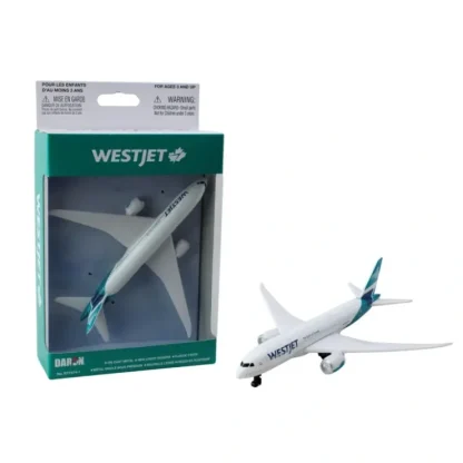 Best RT7374-1 WESTJET SINGLE PLANE NEW LIVERY - Miniature Marvels: Airplane Models & Painted Dice Airplane Model