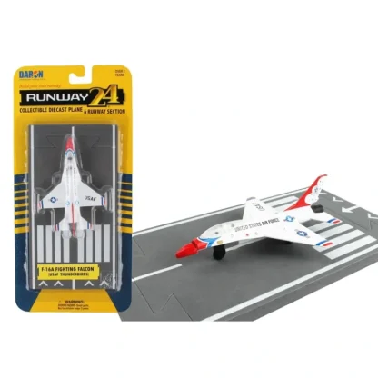 Discount Runway24 F-16 Thunderbird - Miniature Marvels: Airplane Models & Painted Dice Airplane Model