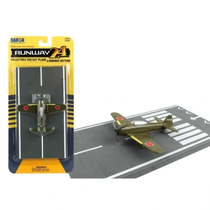 Outlet Runway24 Japanese Zero - Miniature Marvels: Airplane Models & Painted Dice Airplane Model