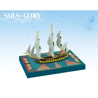 Sale Sails of Glory: Embuscade 1798 French Frigate Ship Pack AGS SGN103A - Miniature Marvels: Airplane Models & Painted Dice Board Game