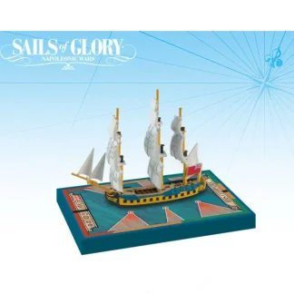 Best Sale Sails of Glory: HMS Cleopatra 1779 British Frigate Ship Pack AGS SGN103B - Miniature Marvels: Airplane Models & Painted Dice Board Game