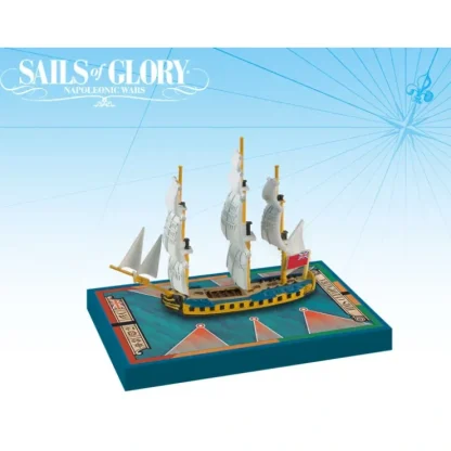 Best Sale Sails of Glory: HMS Cleopatra 1779 British Frigate Ship Pack AGS SGN103B - Miniature Marvels: Airplane Models & Painted Dice Board Game