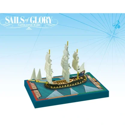 Best Sails of Glory: HMS Orpheus 1780 British Frigate Ship Pack AGS SGN103C - Miniature Marvels: Airplane Models & Painted Dice Board Game