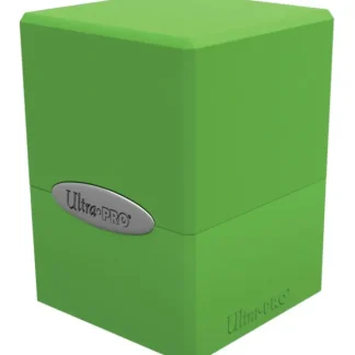 Online Satin Cube: Lime Green - Miniature Marvels: Airplane Models & Painted Dice Accessories