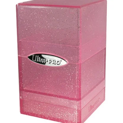 Clearance Satin Tower: Glitter Pink - Miniature Marvels: Airplane Models & Painted Dice Accessories