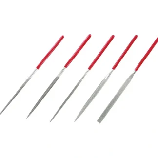 Fashion Set of 5 Diamond Needle Files - Miniature Marvels: Airplane Models & Painted Dice Accessories