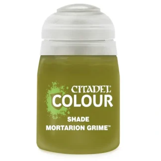 Clearance SHADE: MORTARION GRIME (18ML) - Miniature Marvels: Airplane Models & Painted Dice Paint