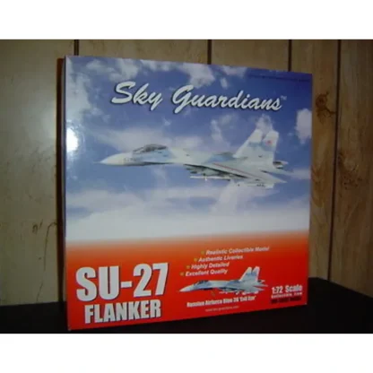 Flash Sale Sky Guardians WTW-72-014-007 1:72 Su-27 Flanker Russian AF Blue 38 'Evil Eye' - Miniature Marvels: Airplane Models & Painted Dice Airplane Model