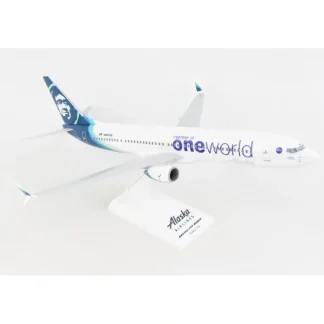 Flash Sale SkyMarks 1:130 Alaska Boeing 737-900 SKR1081 - Miniature Marvels: Airplane Models & Painted Dice Airplane Model
