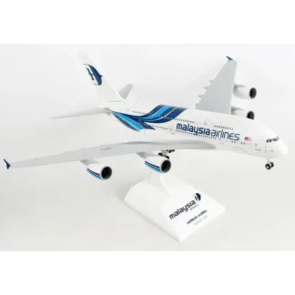 Cheap SkyMarks 1:200 Malaysia Airlines Airbus A380 SKR693 - Miniature Marvels: Airplane Models & Painted Dice Airplane Model