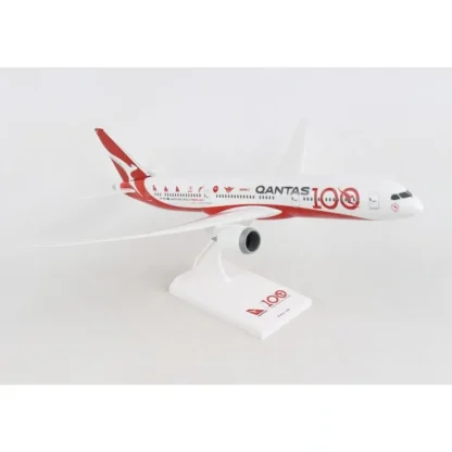 Shop SkyMarks 1:200 Qantas Boeing 787-9 SKR1044 - Miniature Marvels: Airplane Models & Painted Dice Airplane Model