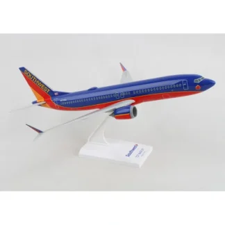 Discount SkyMarks 1:130 Southwest Boeing 737Max8 N872CB Coleen Barett retro livery SKR1140 - Miniature Marvels: Airplane Models & Painted Dice Airplane Model