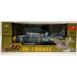 21st Century Toys 1:18 TBF Avenger Bunker Hill #302 - Miniature Marvels: Airplane Models & Painted Dice* Airplane Model