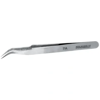 Hot #7 Stainless Steel Tweezers - Miniature Marvels: Airplane Models & Painted Dice Accessories