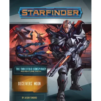 Shop Starfinder Adventure Path #27: Deceivers Moon (The Threefold Conspiracy 3 of 6) PZO 7227 - Miniature Marvels: Airplane Models & Painted Dice Role-playing Game
