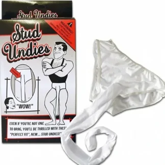 New STUD UNDIES UNDERWEAR - Men's Hung Undies - GIANT WILLY SIZE! Adult GaG Joke - Miniature Marvels: Airplane Models & Painted Dice Egpull