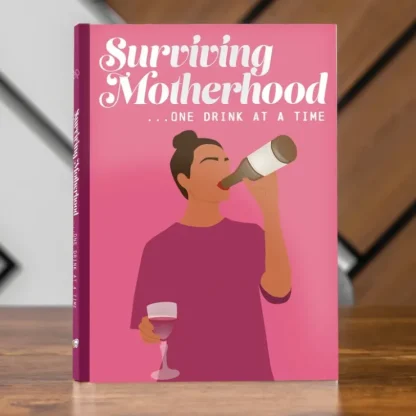 Discount Surviving Motherhood... One Drink at a Time Hardcover Book - Funny Gag Joke Gift - Miniature Marvels: Airplane Models & Painted Dice Egpull