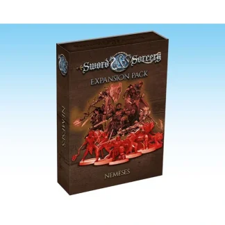 Hot Sword & Sorcery: Ancient Chronicles Nemeses AGS GRPR215 - Miniature Marvels: Airplane Models & Painted Dice Board Game