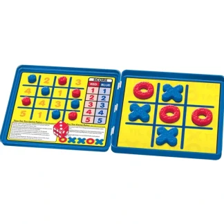 Online Take 'N' Play Anywhere: Tic-Tac-Toe PAT 675 - Miniature Marvels: Airplane Models & Painted Dice Board Game