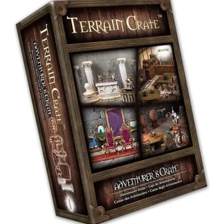 Shop TerrainCrate: Adventurers' Crate MGE MGTC135 - Miniature Marvels: Airplane Models & Painted Dice Board Game