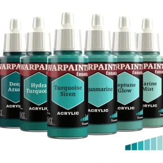 Discount The Army Painter - Warpaints Fanatic: Turquoises - Miniature Marvels: Airplane Models & Painted Dice Paint