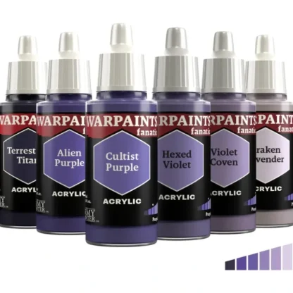 Cheap The Army Painter - Warpaints Fanatic: Purples Flexible Triad - Miniature Marvels: Airplane Models & Painted Dice Paint