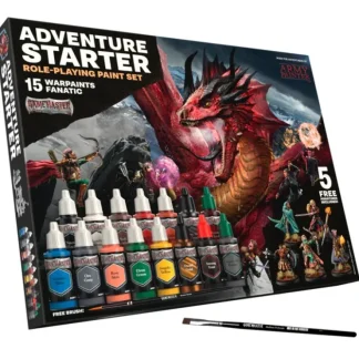 Fashion The Army Painter -GameMaster: Adventure Starter Role-playing Paint Set Combo - Miniature Marvels: Airplane Models & Painted Dice Paint