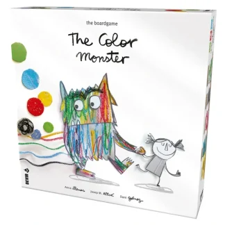 Hot The Color Monster - DVR DEVTCM - Miniature Marvels: Airplane Models & Painted Dice Board Game