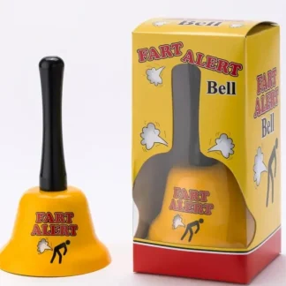 Store The FART ALERT Hand Bell - Funny Joke GaG Gift - Farting Stink Bomb Warning - Miniature Marvels: Airplane Models & Painted Dice Egpull
