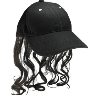 Store The Mullet Hat with Brown Hair (Business in Front, Party in Back!) FUNNY! - Miniature Marvels: Airplane Models & Painted Dice Egpull