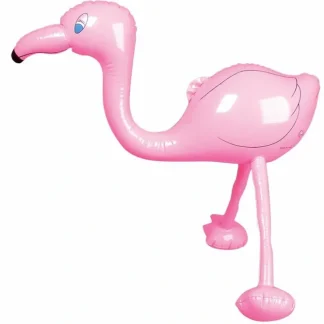 New 10 Total - 27" Pink Flamingo Inflatable Party Blow Ups ~ Tropical Luau Bird Toys - Miniature Marvels: Airplane Models & Painted Dice Egpull