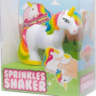 Cheap Unicorn Sprinkles Shaker Dispenser - Sprinkle & Decorate Cake Dessert Candy - Miniature Marvels: Airplane Models & Painted Dice Egpull