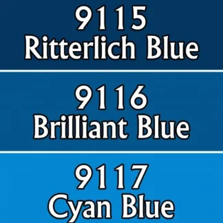 Discount Vivid Blues: MSP Triads RPR 09739 - Miniature Marvels: Airplane Models & Painted Dice Paint