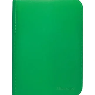 Cheap Vivid 4-Pocket Zippered PRO-Binder: Green - Miniature Marvels: Airplane Models & Painted Dice Accessories